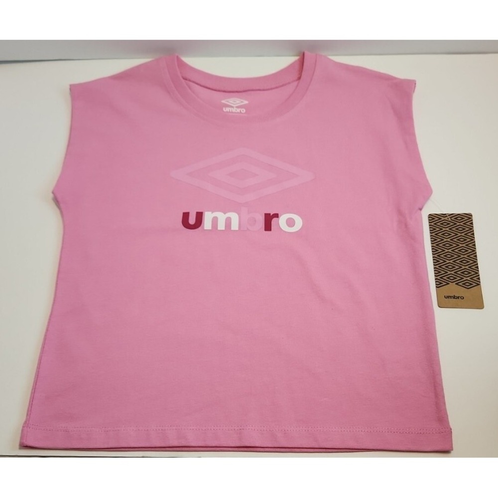 Girls Umbro Crew Neck Short Sleeve T-Shirt Size‎ M (10/12) NWT